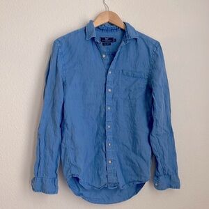 Vineyard Vines| 100% Linen button Down| XS